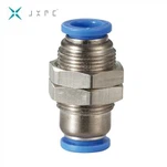 Conector de tubo de plástico industrial de unión recta PM